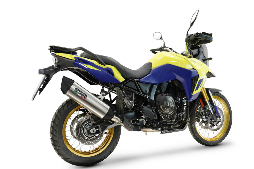 GPR-Exhaust---Furore-X-Titanio-Slip-on-for-V-STROM-DL-800-DE-SE-from-2023-to-2025-dB-Killer-Link-Pipe