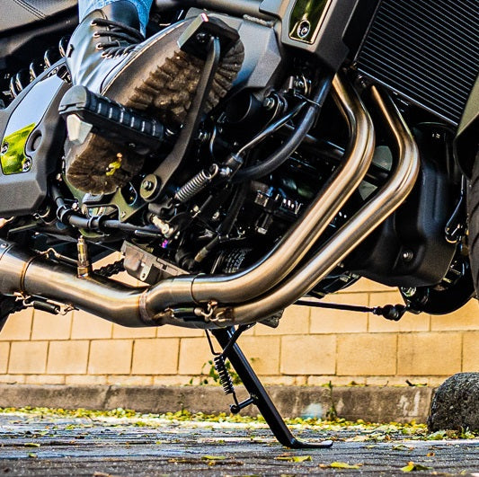 GPR-Exhaust---M3-Black-Titanium-Full-Line-for-Vulcan-650-S-from-2017-to-2020-dB-Killer-Catalyst