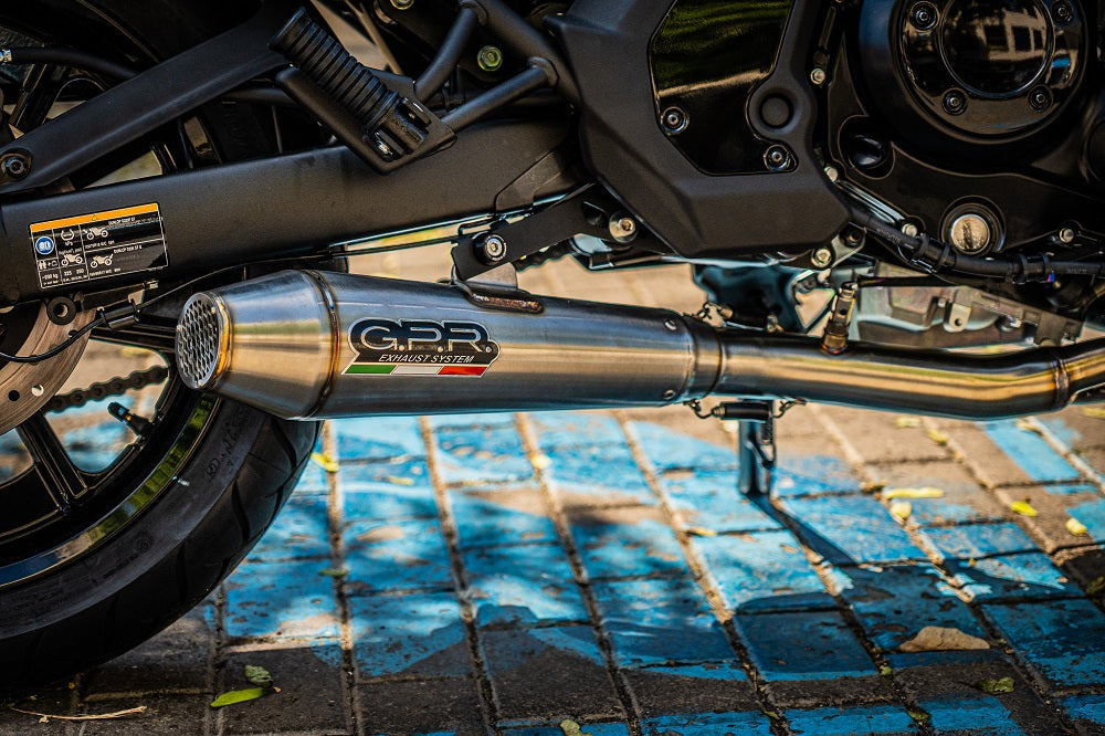 GPR-Exhaust---Ultracone-Full-Line-for-Vulcan-650-S-from-2014-to-2016-dB-Killer-Catalyst
