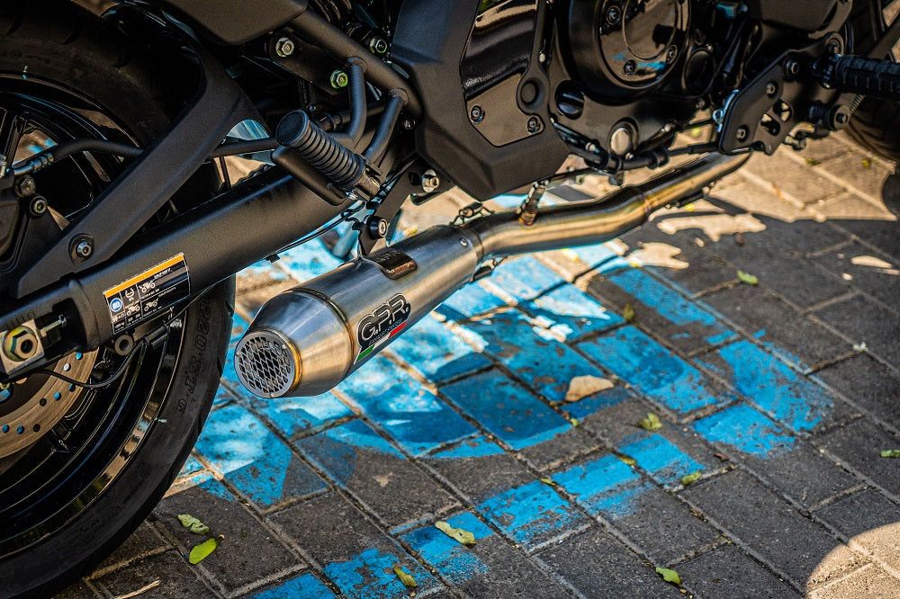 GPR-Exhaust---Ultracone-Full-Line-for-Vulcan-650-S-from-2017-to-2020-dB-Killer-Catalyst
