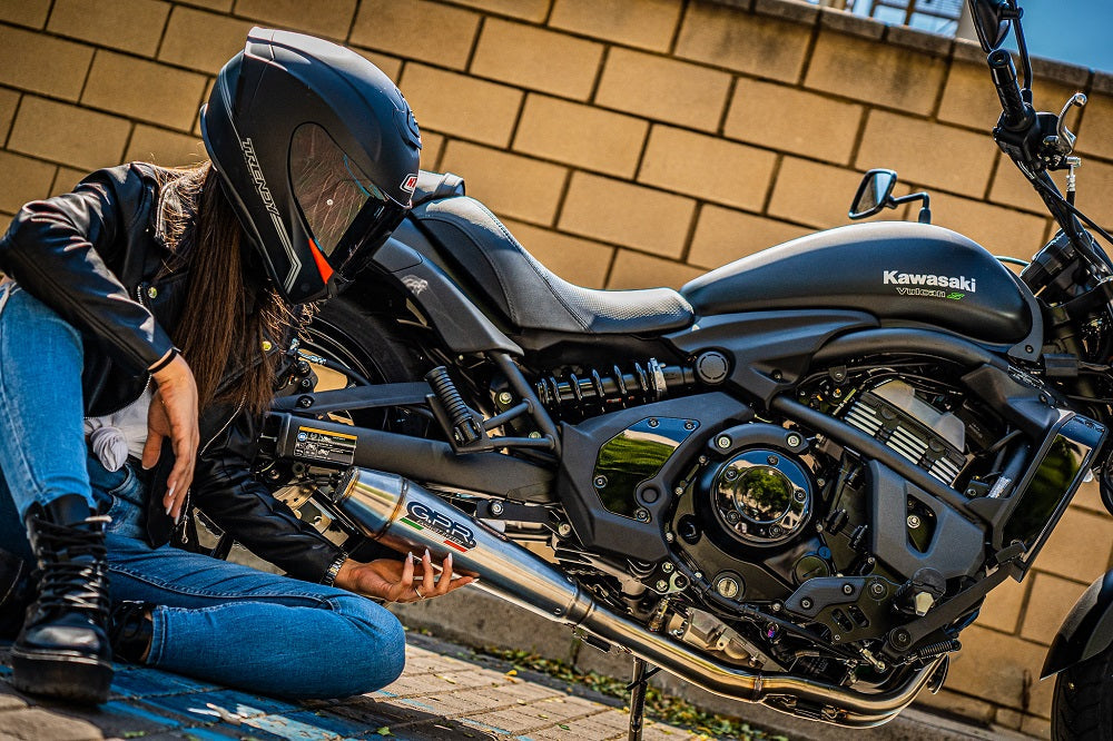 GPR-Exhaust---Ultracone-Full-Line-for-Vulcan-650-S-from-2017-to-2020-dB-Killer-Catalyst