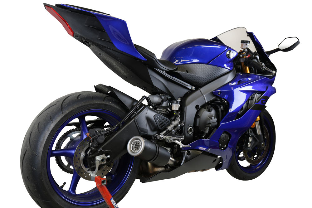 GPR-Exhaust---M3-Black-Titanium-Slip-on-for-YZF-R6-from-2017-to-2025-dB-Killer-Link-Pipe