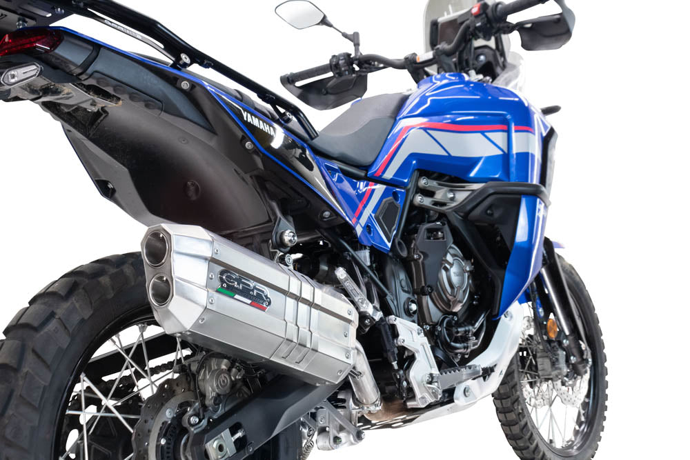 GPR-Exhaust---Hyper-Sonic-Inox-Slip-on-for-Tenere-700-from-2025-to-2026-dB-Killer-Link-Pipe