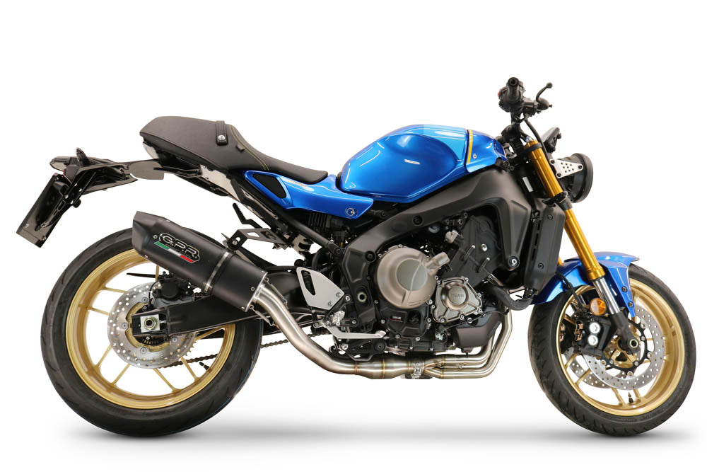 GPR-Exhaust---Furore-Evo4-Nero-Full-Line-for-XSR900-from-2022-to-2024-dB-Killer-Catalyst