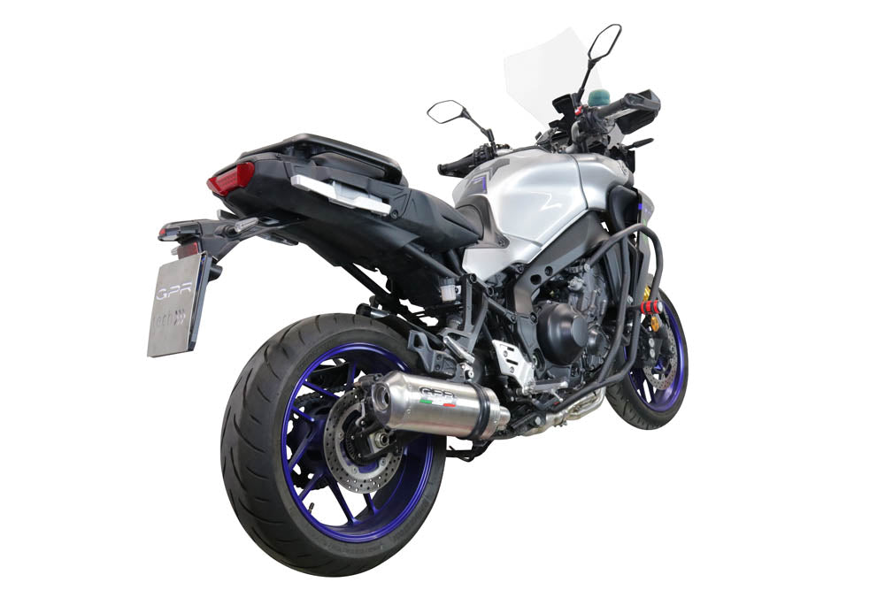 GPR-Exhaust---Satinox-Full-Line-for-Tracer-9-from-2021-to-2024-dB-Killer-Catalyst