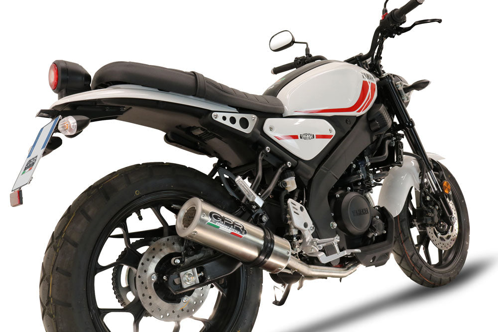 GPR-Exhaust---M3-Inox-Full-Line-for-XSR-125-from-2021-to-2025-dB-Killer-Catalyst