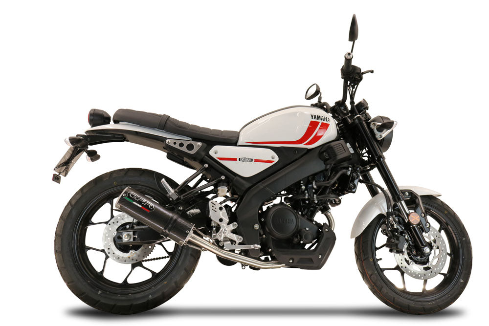 GPR-Exhaust---M3-Poppy-Full-Line-for-XSR-125-from-2021-to-2025-dB-Killer-Catalyst