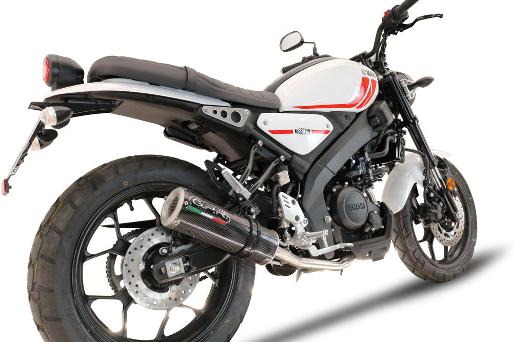 GPR-Exhaust---M3-Poppy-Full-Line-for-XSR-125-from-2021-to-2025-dB-Killer-Catalyst