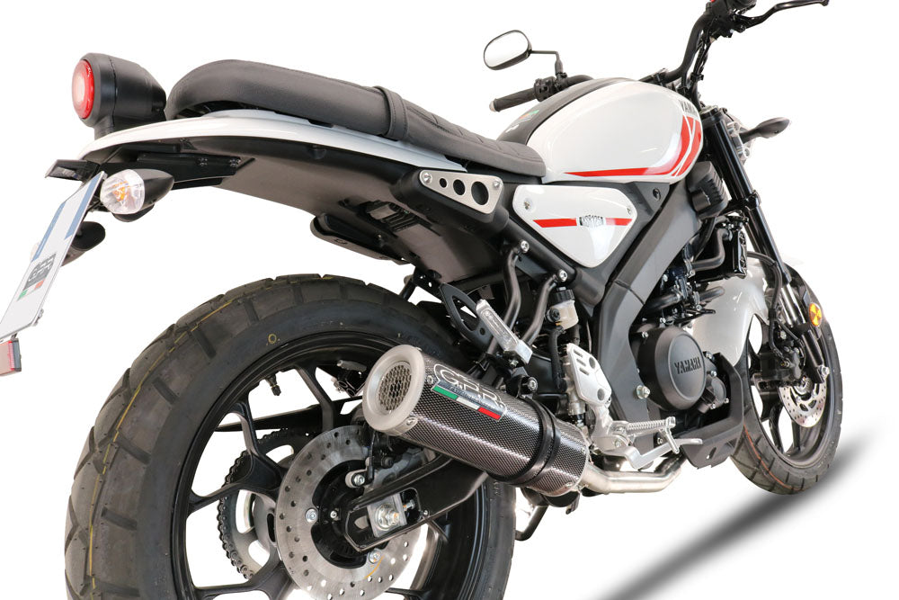 GPR-Exhaust---M3-Poppy-Full-Line-for-XSR-125-from-2021-to-2025-dB-Killer-Catalyst
