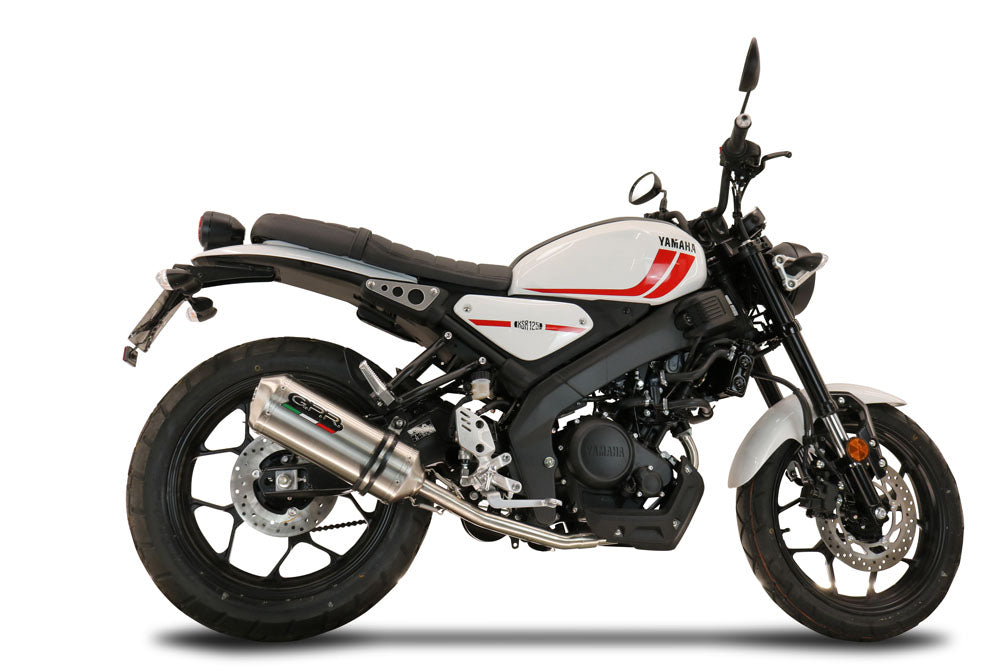 GPR-Exhaust---Satinox-Full-Line-for-XSR-125-from-2021-to-2025-dB-Killer-Catalyst