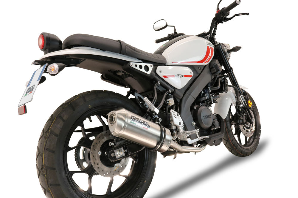 GPR-Exhaust---Satinox-Full-Line-for-XSR-125-from-2021-to-2025-dB-Killer-Catalyst