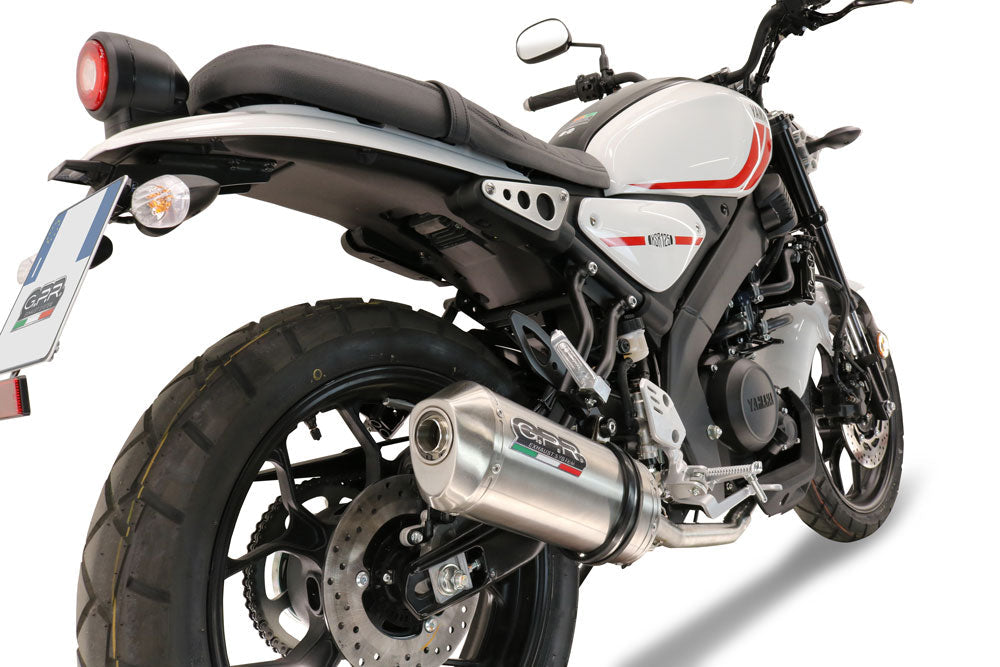 GPR-Exhaust---Satinox-Full-Line-for-XSR-125-from-2021-to-2025-dB-Killer-Catalyst