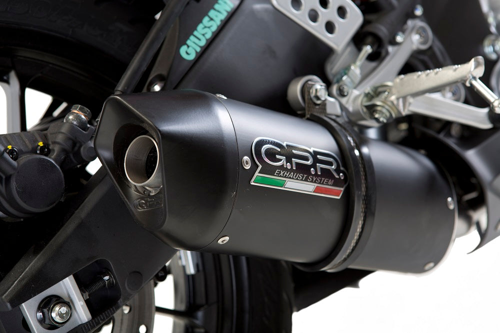 GPR-Exhaust---Furore-Evo4-Nero-Full-Line-for-Yzf-R-125-from-2017-to-2018-dB-Killer-Catalyst