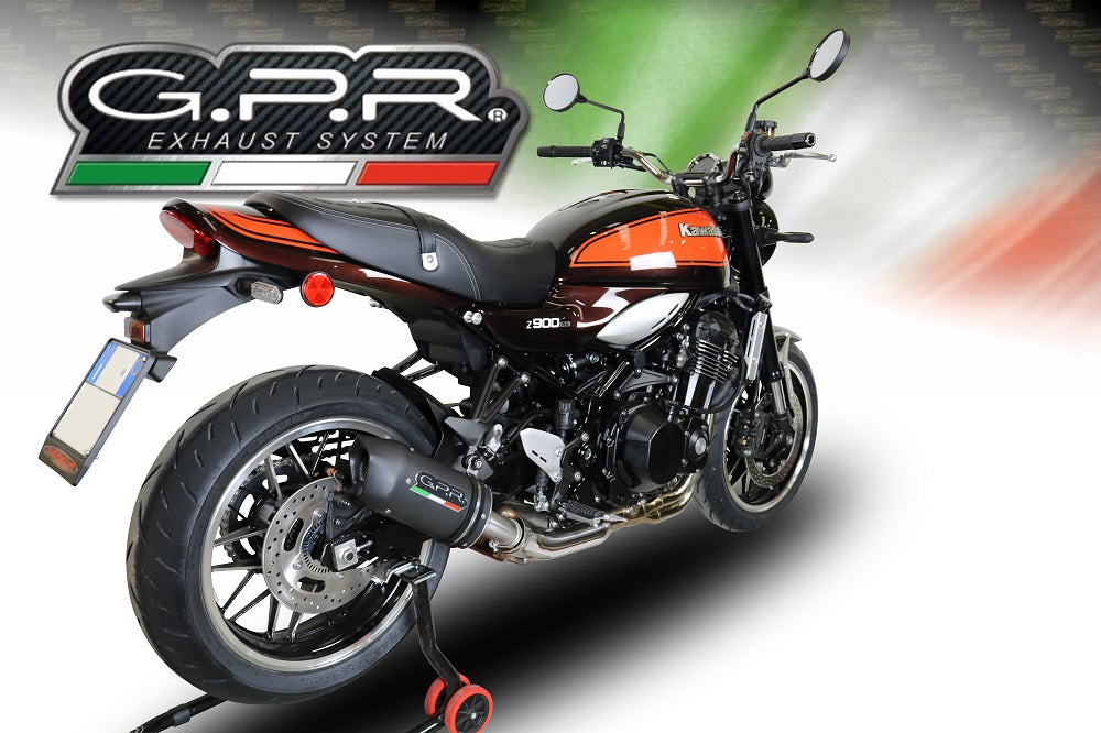GPR-Exhaust---Furore-Evo4-Nero-Slip-on-for-Z-900-RS-from-2018-to-2020-dB-Killer-Link-Pipe