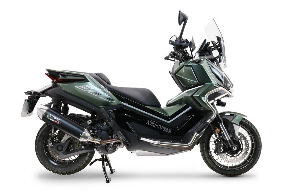 GPR-Exhaust---Furore-X-Scooter-RACING-Slip-on-for-365E-from-2024-to-2026-dB-Killer-Link-Pipe