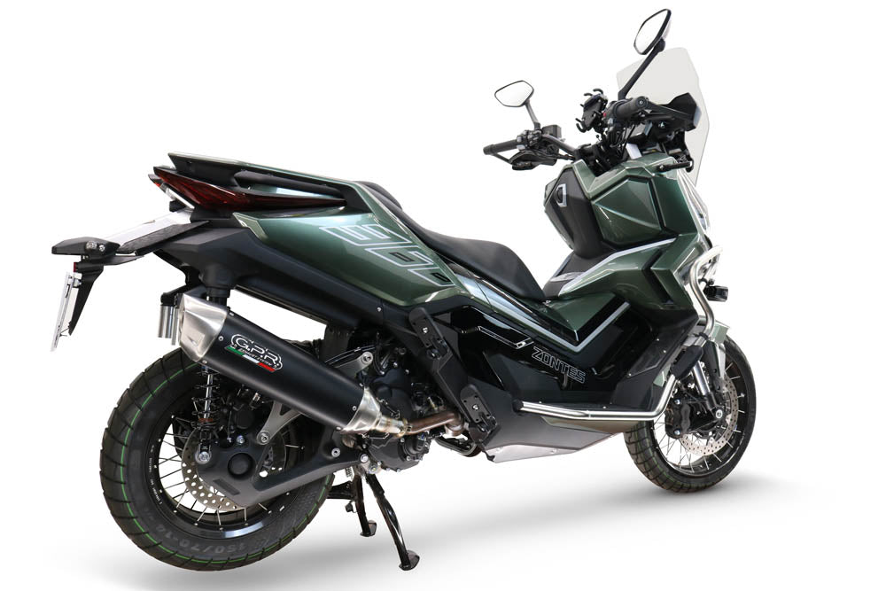 GPR-Exhaust---Furore-X-Scooter-Slip-on-for-365G-from-2024-to-2026-dB-Killer-Catalyst