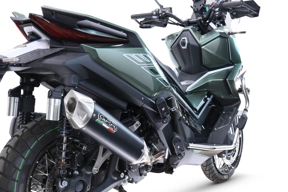 GPR-Exhaust---Furore-X-Scooter-Slip-on-for-365G-from-2024-to-2026-dB-Killer-Catalyst